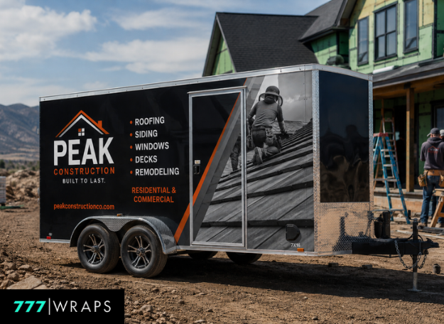 How Trailer Wraps Help Businesses Advertise Even When the Truck Is Gone